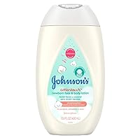 Johnsons Baby Cotton Touch Lotion Face & Body 13.6 Ounce (Pack of 3)