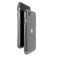 Gear4 ZAGG Crystal Palace Case for iPhone SE 2022/SE (2nd Gen) & iPhone 8/7/6s/6 – Advanced Impact Protection, Integrated D3O Technology, – Transparent Finish, Clear (702009619)