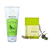 Neem Face Scrub 85gm and Handmade Neem Soap 125gm