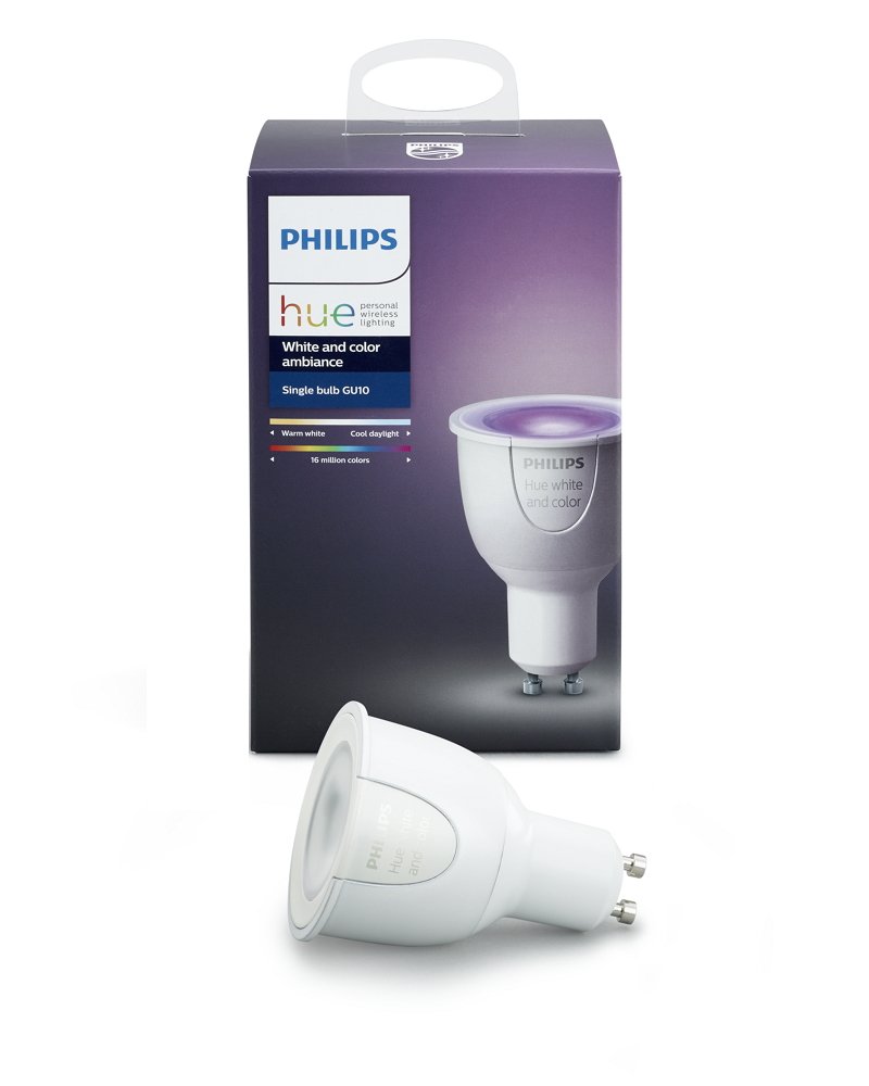 Philips Hue Dimmable LED Smart Spot Light (Compatible with Amazon Alexa Apple HomeKit and Google Assistant)