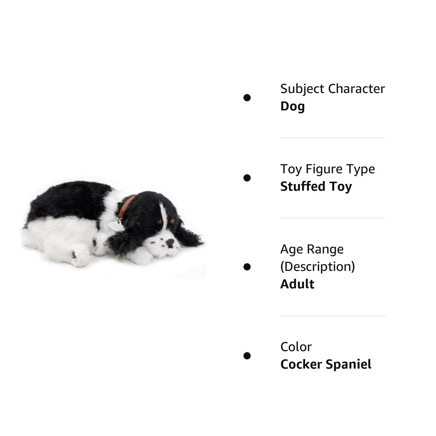 Perfect Petzzz - Original Petzzz Cocker Spaniel, Realistic Lifelike Stuffed Interactive Pet Toy, Companion Pet Dog with 100% Handcrafted Synthetic Fur