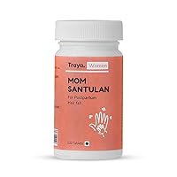 Mom Santulan | Ayurvedic Multi-Vitamins to Manage Postpartum Hair Fall, Menstrual Cycles, Boosts Reproductive Health and Hair Growth | Contains Vidarikand, Lodhra & Daruharidra | 120 Tablets