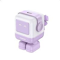 UGREEN RG 30W USB C Charger, Nexode Robot GaN Fast Charger Block, Compact Wall Charger Power Adapter for iPhone 15 Pro Max/14/13, Galaxy S24 Ultra, Pixel 7 Pro, MacBook Air, iPad Pro (Purple)