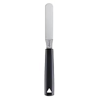 triangle Confiserie Spatula, Cranked - 9 cm - Stainless Steel - Ideal for Frosting & Decorating Cakes & Pastries - Dishwasher Safe - Made in Germany