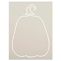 Pear Shape Pumpkin Gourd Outline Stencil by StudioR12 - Select Size - USA Made - Craft DIY Rustic Farmhouse Home Decor | Paint Fall Wood Yard Sign (11.25 x 15 inches)