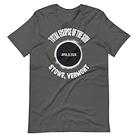 Stowe, Vermont - Total Eclipse Shirt - Unisex & Plus Size T-Shirts