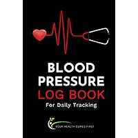 Blood Pressure Log Book for Daily Tracking: Large Print Blood Pressure Log Sheets, Record & Monitor Blood Pressure at Home Blood Pressure Log Book for Daily Tracking: Large Print Blood Pressure Log Sheets, Record & Monitor Blood Pressure at Home Hardcover Paperback