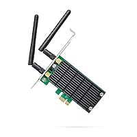 TP-Link AC1200 PCIe WiFi Card(Archer T4E)- 2.4G/5G Dual Band Wireless PCI Express Adapter, Low Profile, Long Range Beamforming, Heat Sink Technology, Supports Windows 11/10/8.1/8/7/XP