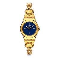 Swatch Unisex Analogue Quartz Watch with Stainless Steel Strap YSG153G