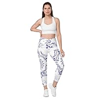 MD Abstractical No 46 Crossover Leggings with Pockets