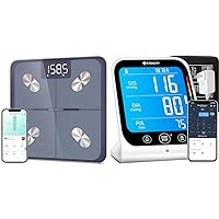 Etekcity Smart Scale 400lb and Blood Pressure Monitor for Home Use