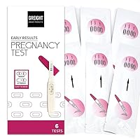 Pregnancy Test Combo 6 Pack - Early Home Detection Pregnancy Test Kit, Clear Test Result - 99% Accurate Result