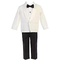 Boys' Shawl Lapel Suit Two Pieces One Button Wedding Party Prom
