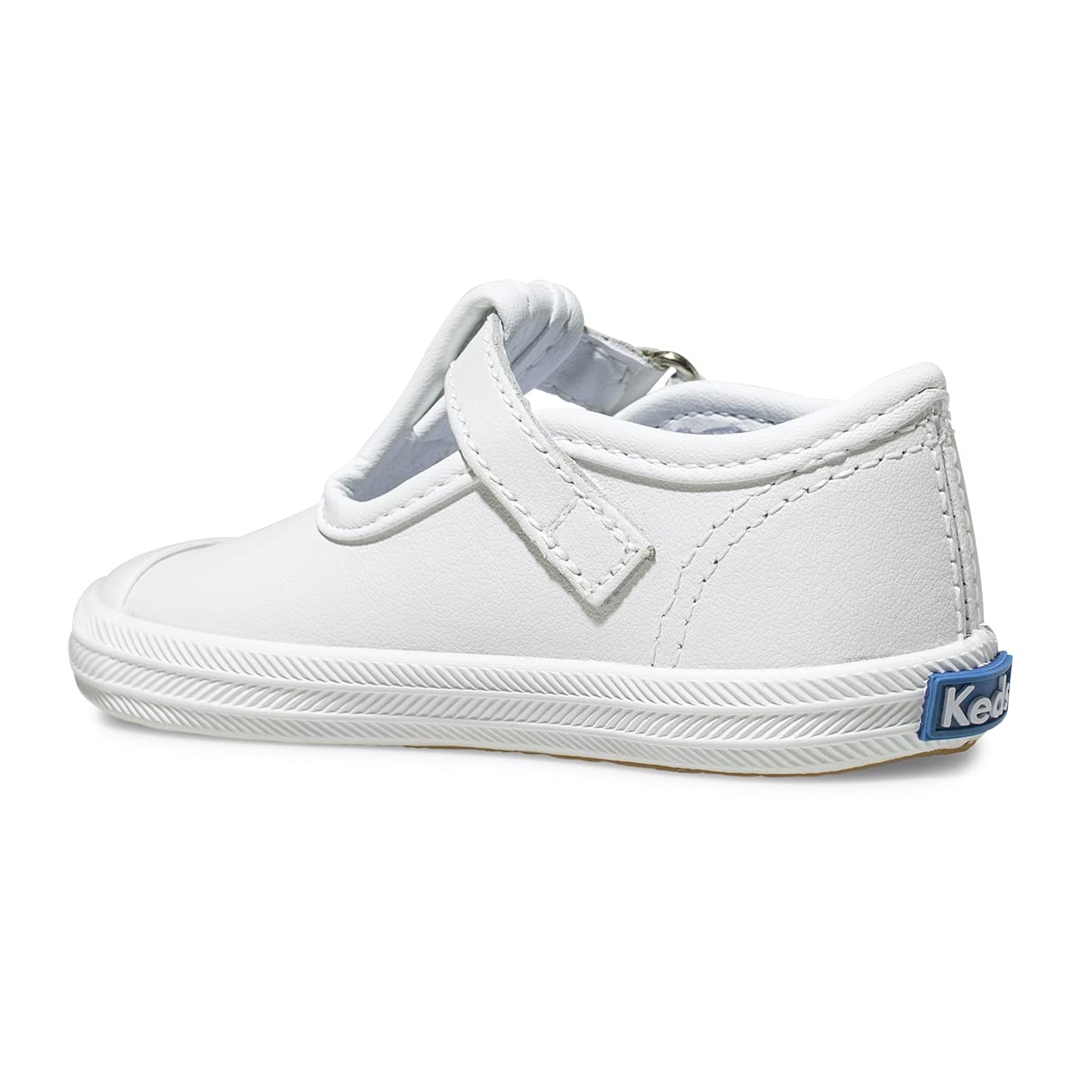Keds Unisex-Child Core Champion Lace Toe Cap Tstrap Sneaker