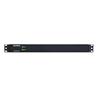 PDU30BHVT12R Basic PDU, 200 – 230V/30A (Derated to 24A), 12 Outlets, 10ft Power Cord, 1U Rackmount