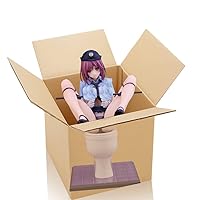 Hantai Anime Girl Figure Kohinata Ran - 1/6 Model Toys Action Figure Collection Anime Character with Retail Box (Blue)