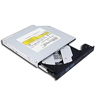 Laptop Internal 12.7mm Tray SATA CD DVD Optical Drive, for Toshiba Samsung TSSTcorp CDDVDW TS-L633 TS-L633R TS-L633M TS-L633F TS-L633C TS-L633A TS-L633N, 8X DVD+-RW DL DVD-RAM 24X CD-RW Burner