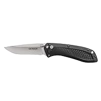 Gerber Gear US-Assist Assisted Opening Everyday Carry Pocket Knife - 420HC Steel - Fine Edge [30-001206]