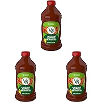 V8 Original 100% Vegetable Juice, 64 fl oz Bottle (Pack of 3)