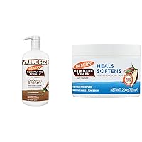 Palmer's Coconut Oil Formula Body Lotion for Dry Skin, Hand & Body Moisturizer & Cocoa Butter Formula Daily Skin Therapy Solid Lotion with Vitamin E