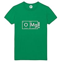 OMG! Periodic Table Printed T-Shirt - Kelly-Green - LT