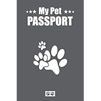 Pet Passport & Medical Record, for Pet Health and Travel Size 4