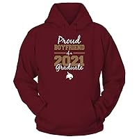 FanPrint Texas State Bobcats - Proud Boyfriend - 2021 Graduation Gift T-Shirt