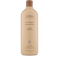 AVEDA Blue Malva Shampoo for Gray Hair, and neutralizes brassiness in 33.8 fl oz/1 litre