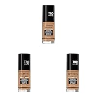 COVERGIRL TruBlend Matte Made Liquid Foundation, Toasted Caramel (Pack of 3)