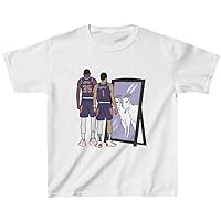 Kid's T-Shirt Kevin Durant and Devin Booker Mirror Goats Phoenix Youth Sizes
