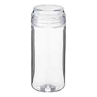 AL24-42 Plastic Water Bottle, Drink Bottle, ALLDAY Light, 14.2 fl oz (420 ml), Clear