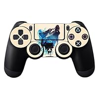 MightySkins Skin Compatible with Sony PS4 Controller - Lone Wolf | Protective, Durable, and Unique Vinyl Decal wrap Cover | Easy to Apply, Remove, and Change Styles | Made in The USA