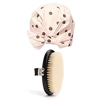 Kitsch Luxury Shower Cap for Women & Exfoliating Body Scrubber with Discount