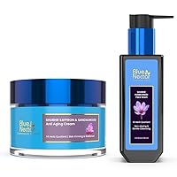 Blue Nectar Anti Aging Moisturizer & Kumkumadi Brightening Face Wash Set