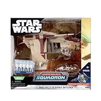 Star Wars Grand Army of The Republic Battle Pack LAAT Gunship Micro Galaxy Squadron (4 Different Versions - Randomly Selected by Seller)