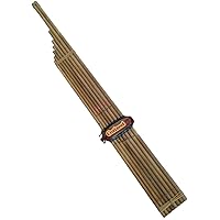 Professional Thai Khaen Bamboo Instrument Double Silver Reed Isan Mouth Organ Traditional Lao Khen Flute Musical Folk Harmonica Kan 8 Key Am