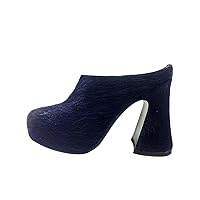 Vertundy Mule Heels for Women Backless Slide Shoes Ladies