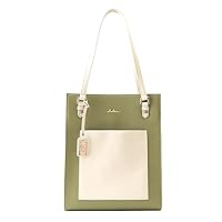 Cleria CL-25753 Allegro Series Women's Tote Bag, Large Capacity, Fits A4 Size, Vertical Tote