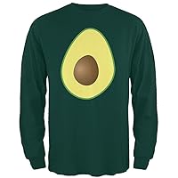 Old Glory Halloween Costumes for Men, Avocado Shirt, Printed Long Sleeve T Shirt, Dress Up Graphic Tees, Easy Outfit