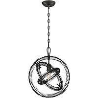 Eurofase Orbita - 1 Light Pendant - 15 Inches Wide by 18.25 Inches High