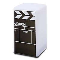 Movie Clapper Board Bedside Lamp for Bedroom Cute Table Lamp Small Desk Light for Living Room Office