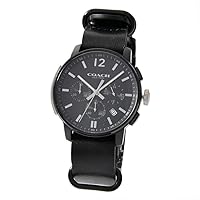 Coach 14602021 Men's Wristwatch, Black, Dial Color - Black, Men's 42mm Chronograph Watch