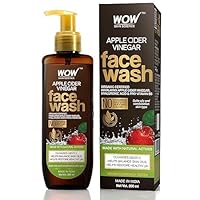 W.OW Apple Cider Vinegar Refreshing Face Wash | Deep Cleansing | For Oily Skin | Fresh, Clear Skin | For Pimples | Face Wash for Women & Men | 200 ml