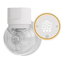 Wearable Electric Breast Pump 3 Modes & 9 Adjustment Levels Hands-Free Milk Collector for Breastfeeding Rechargeable Milk Collection Device