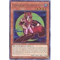 Yu-Gi-Oh! - Lunalight Crimson Fox - BLHR-EN067 - Ultra Rare - 1st Edition - Battles of Legend: Hero's Revenge