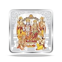 Ram Darbar Ayodhya Ram Mandir 999 Pure Silver Coin 50 Grams