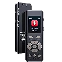 64GB Digital Voice Recorder Mini Voice Recorder Upgraded Small Audio Recorder with MP3&USB for Lectures, Meetings, Interviews…
