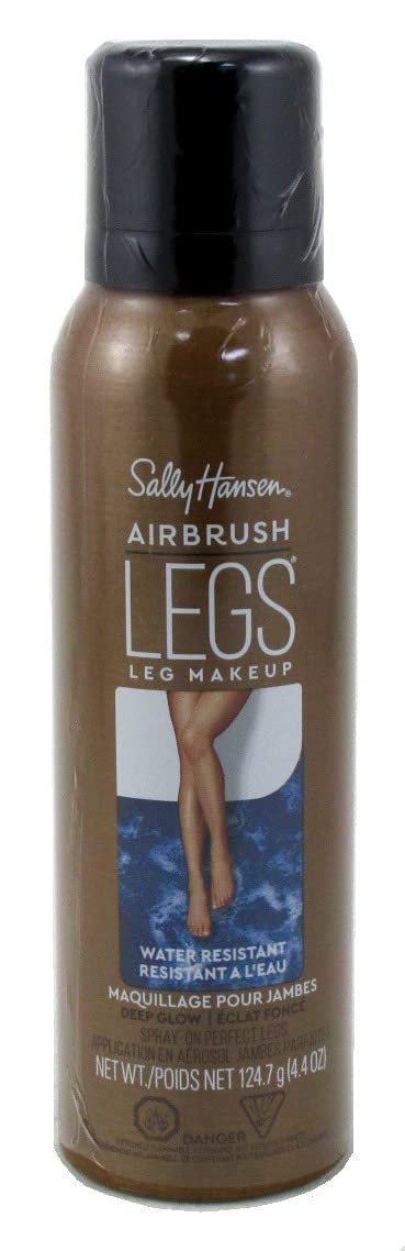 Sally Hansen Airbrush Legs, Leg Spray-On Makeup, Deep Glow 4.4 Oz