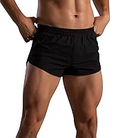 2022 Men Elastic Band Loose Quick Dry Workout Fitness Shorts Lightweight Stretchy Shorts Running Exercise Shorts