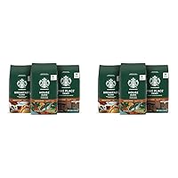 Starbucks Medium Roast Whole Bean Coffee—Variety Pack—3 bags (12 oz each) (Pack of 2)